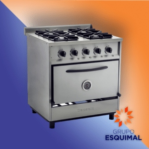 Cocina Pesada 800  4 Hornallas